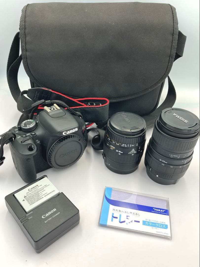 【返品保証/S回数2335】Canon EOS kiss x5 ダブルレンズ