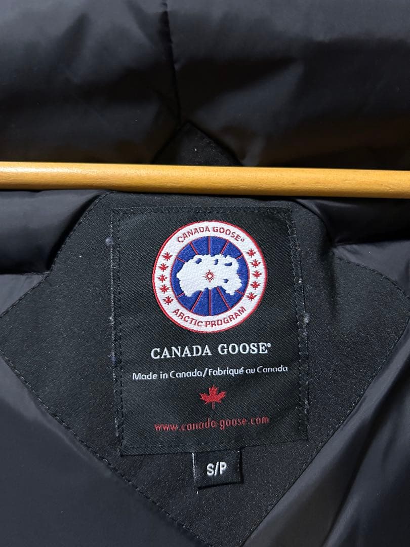 カナダグース ジャスパー S/P 黒 EDIFICE別注 コヨーテファー