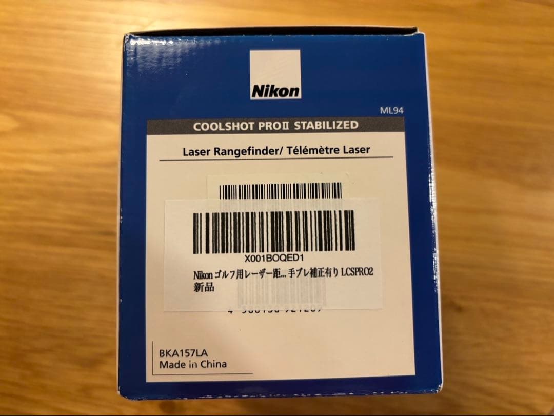 【YUN様】Nikon COOLSHOT PROⅡ STABILIZED 新品未