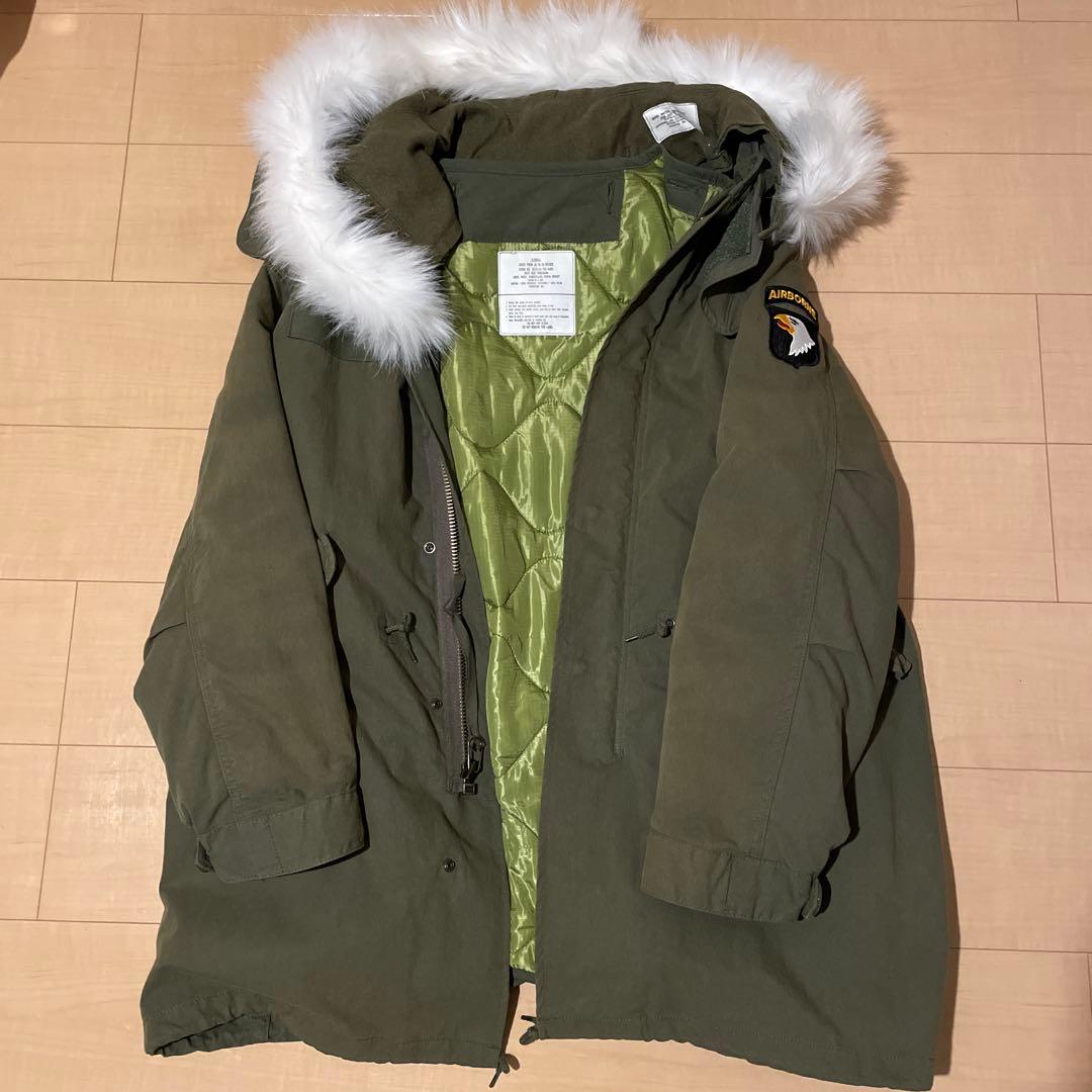 ヒューストン M65 フィッシュテール モッズコート ミリタリー ライナーフード