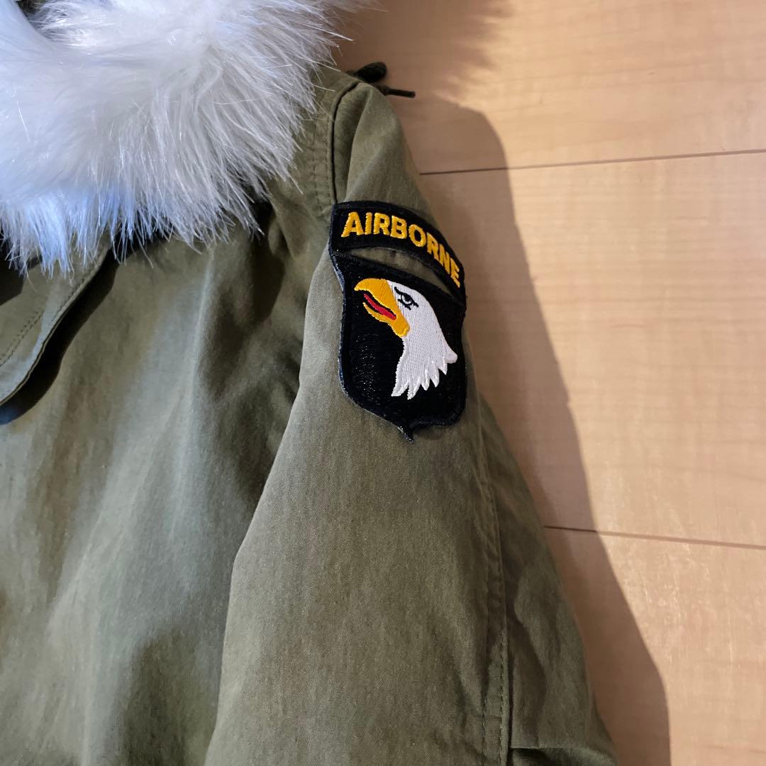 ヒューストン M65 フィッシュテール モッズコート ミリタリー ライナーフード