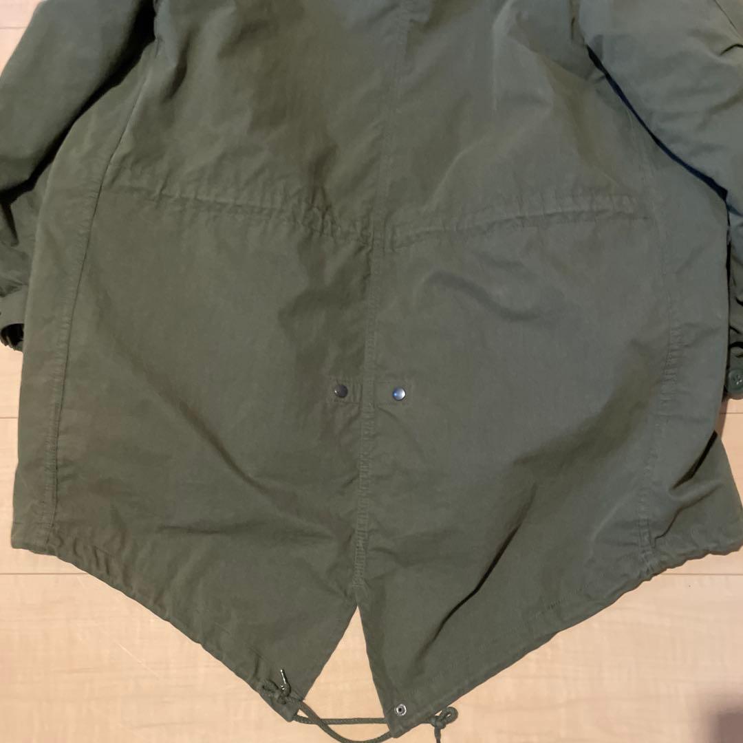 ヒューストン M65 フィッシュテール モッズコート ミリタリー ライナーフード