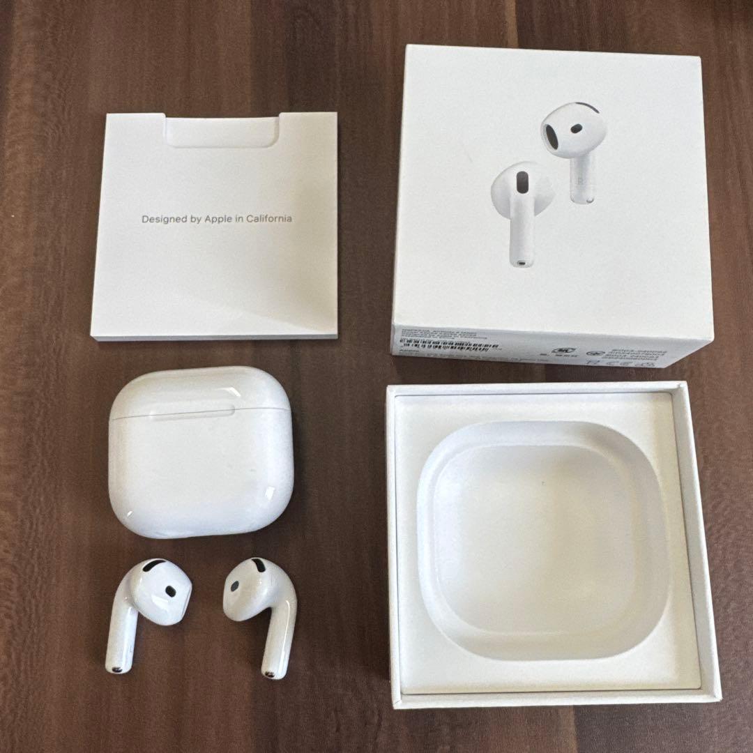 AirPods4 ANC搭載　アクティブノイズキャンセリングあり　箱あり