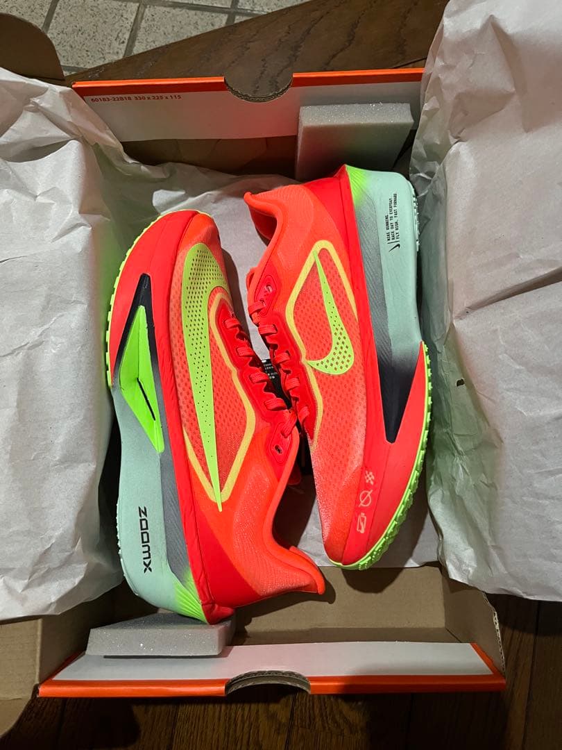 NIKE ズームフライ6 ネオンオレンジ メンズ25.0cm