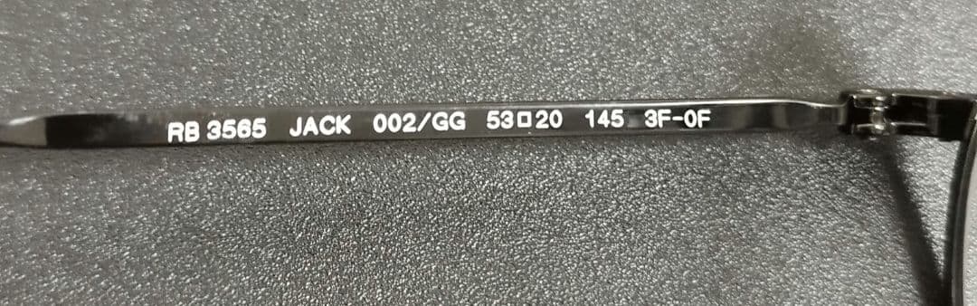 RayBan レイバン　RB3565 JACK 002 木村拓哉着用