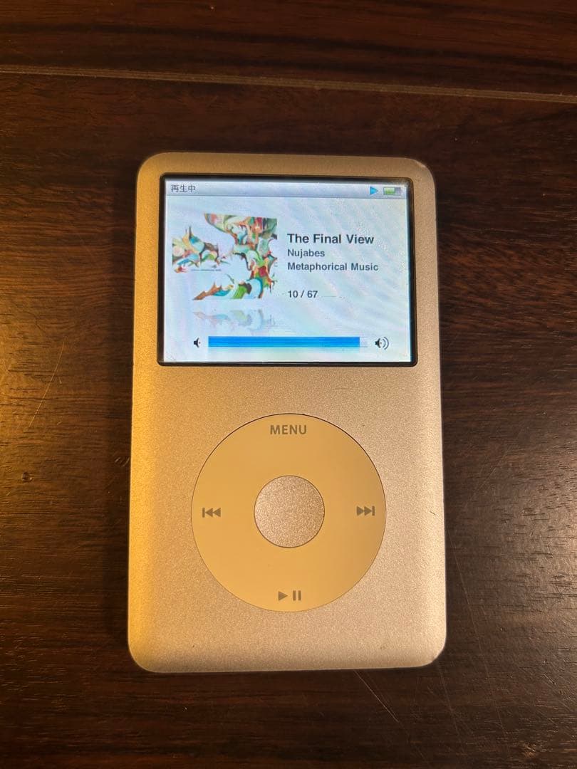 iPod classic 第6世代 80GB MB029J ジャンク 通電OK