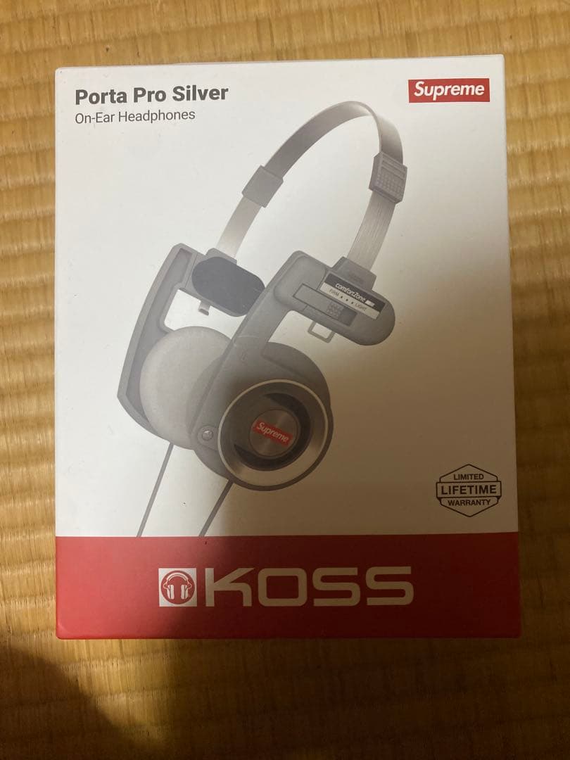 ヘッドホン KOSS Porta Pro Silver Supreme