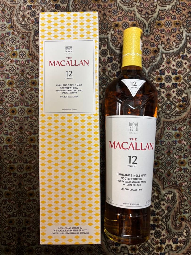 バラ【新品未開封】マッカラン　カラーコレクション12年