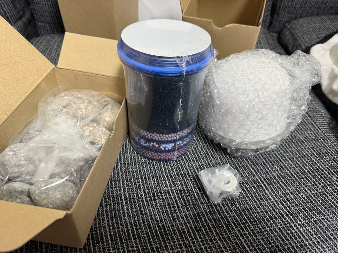 新品未使用 AQUA SYSTEM 浄水器 ろ過器 アウトドア 電源不要 災害