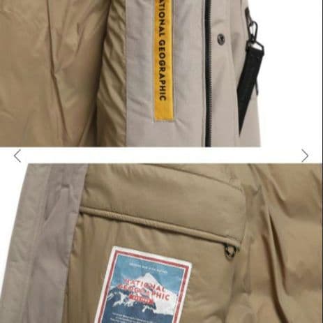 NATIONAL　GEOGRAPHICダウンジャケット