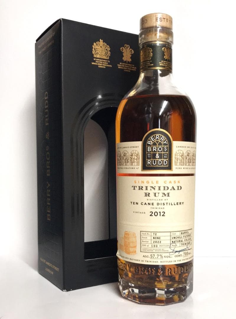 テンケーン2012 ベリーズオウンセレクション 57.7% 700ml