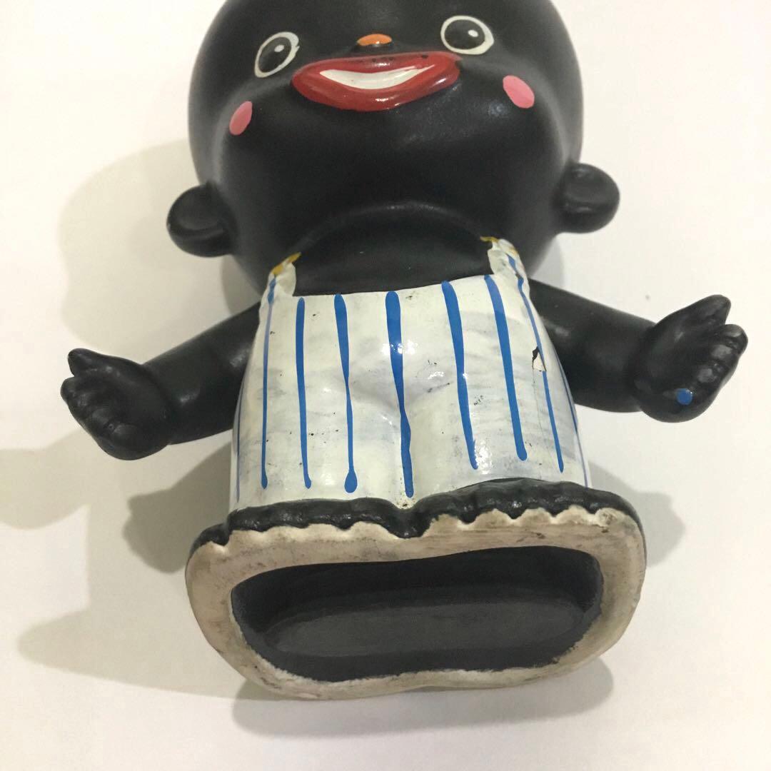 激レア！内藤ルネ貯金箱 クロンボ(ちびくろサンボ) 昭和レトロ