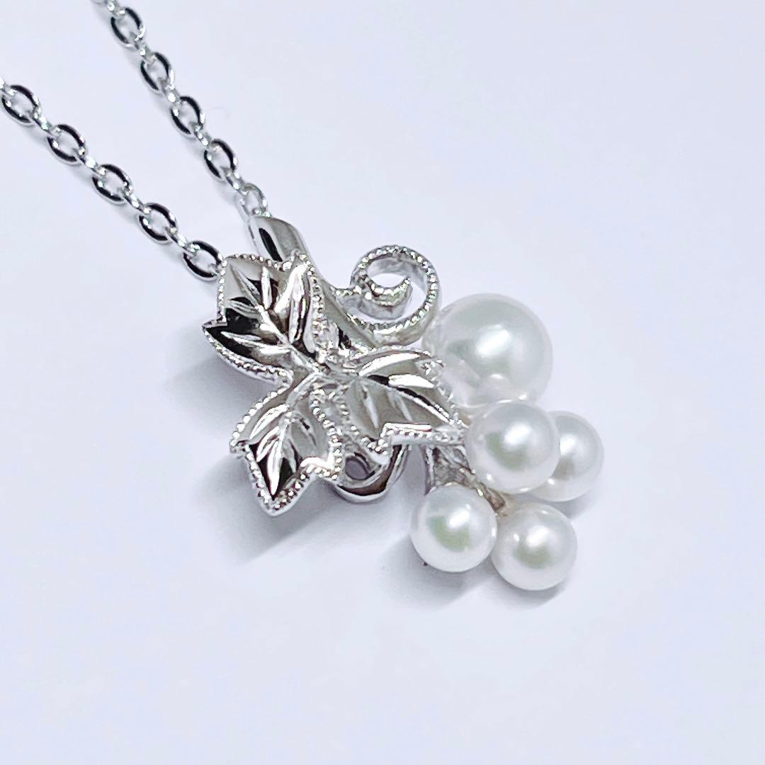 【未使用品】✨MIKIMOTOミキモト パール　本真珠　ネックレス　葡萄