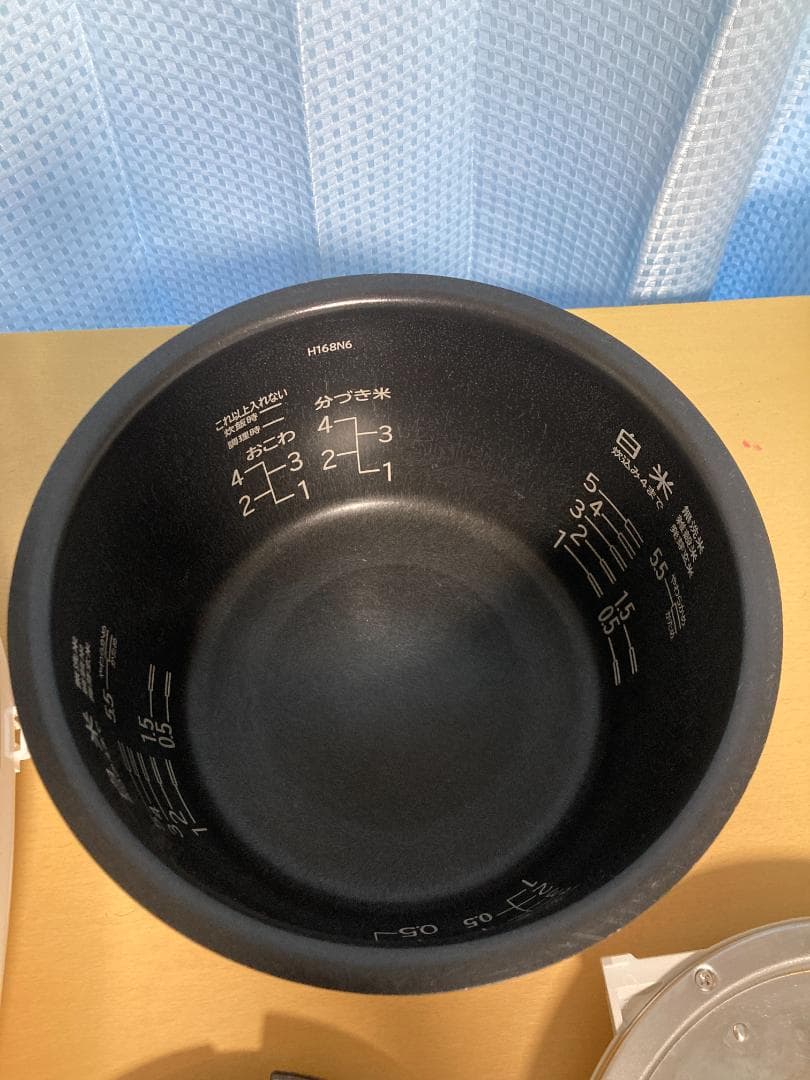 ★日立 圧力スチーム炊きIHジャー炊飯器5.5合炊きRZ-TS102M 19年製