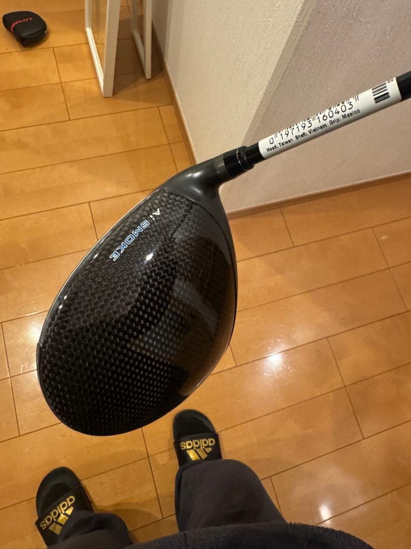 Callaway PARADYM A1 SMOKE ドライバー ヘッドカバー付き