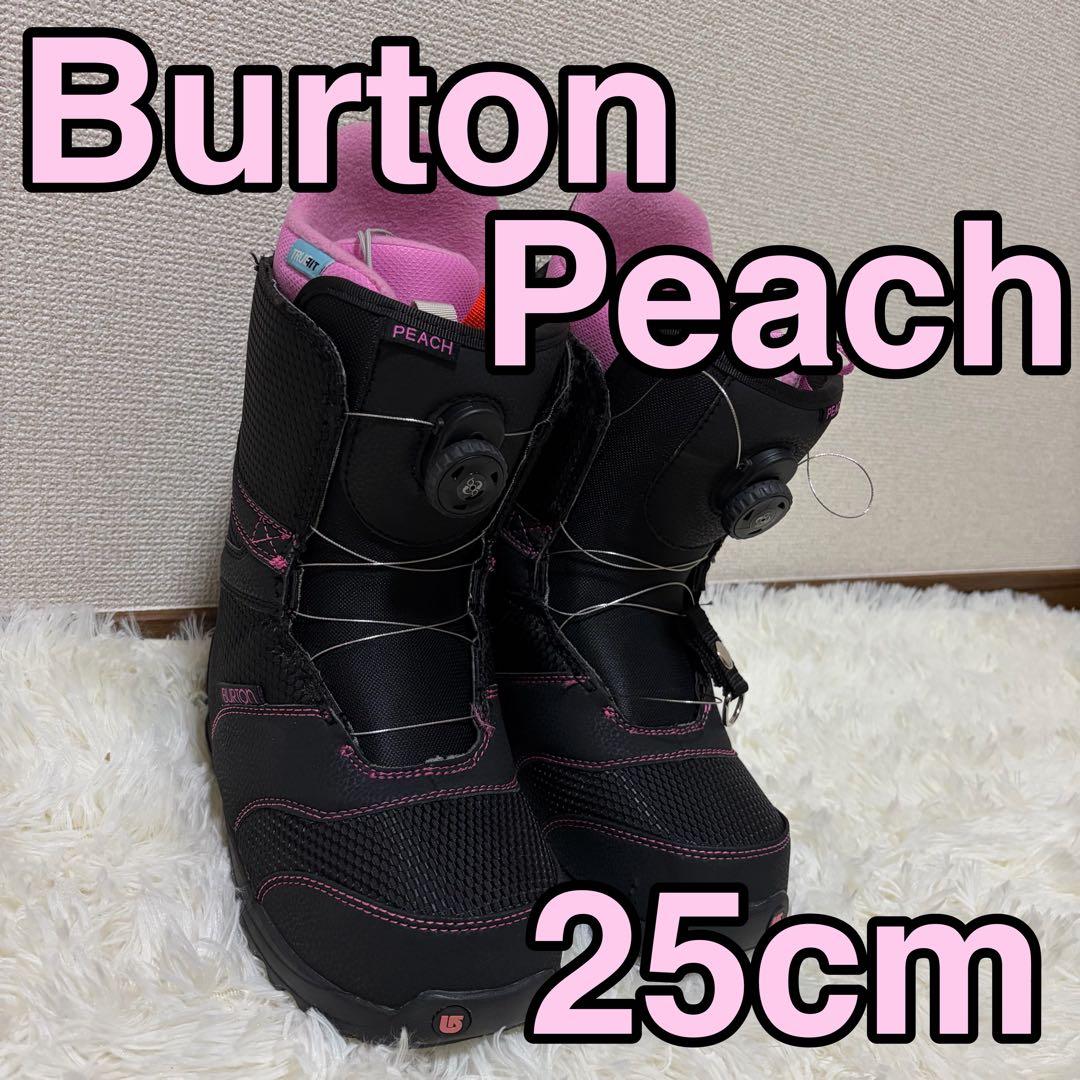 極美品 Burton PEACH BOA 25.0cm レディース　ブーツ