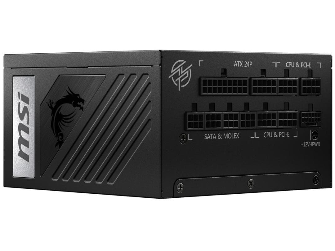 MSI MPG A1000G PCIE5 1000W 電源ユニット2/6まで