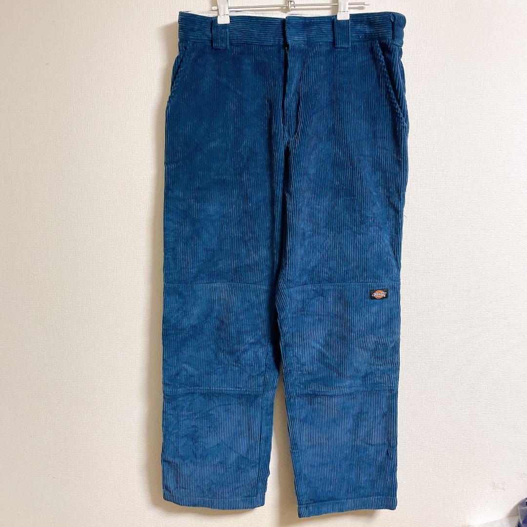 DICKIES 太畝　コーデュロイ　ダブルニー　ワークパンツ　ディッキーズ