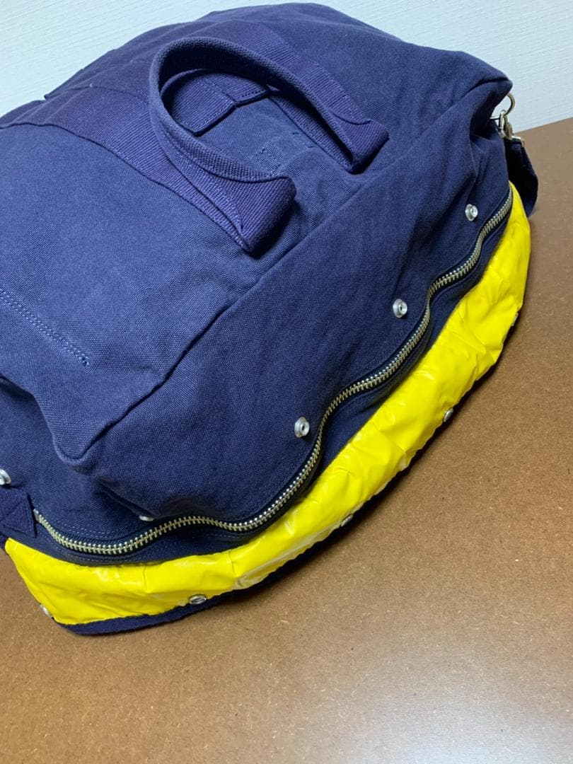 [ワコマリア×ポーター] ボストンバック ショルダーバッグ ネイビー