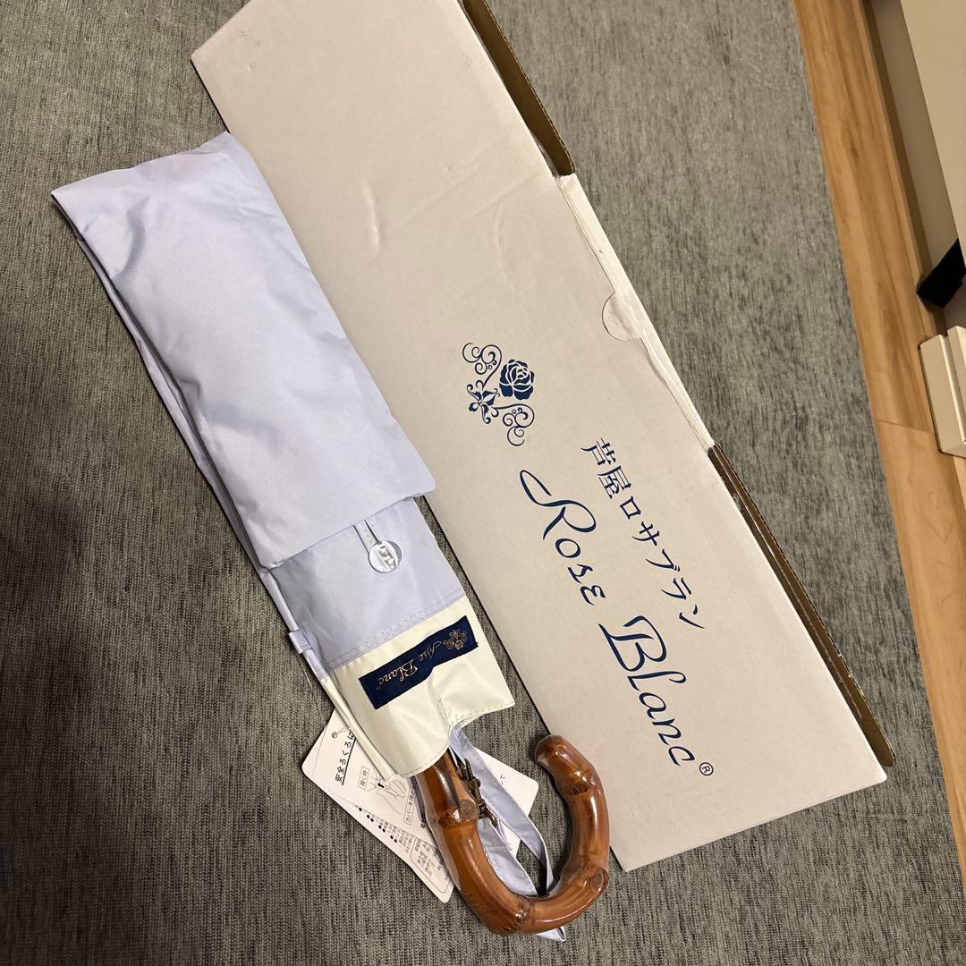 新品Rose Blanc 日傘 折りたたみ 50cm
