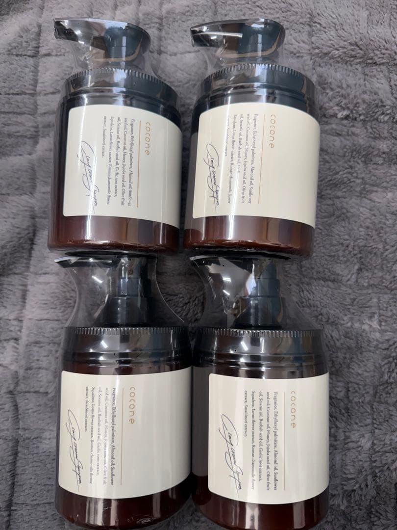 cocone ココネ　クレイクリームシャンプーME モイストタイプ４本セット