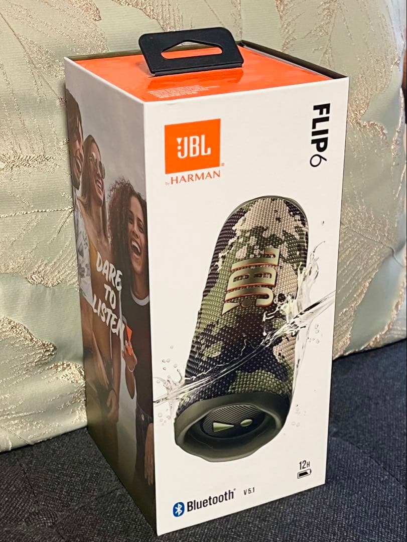 【美品】JBL FLIP6 迷彩色(スクワッド)