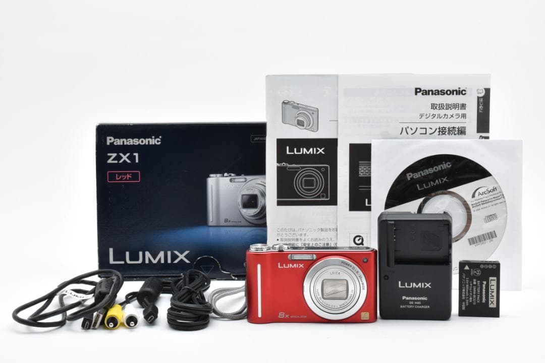 《 美品 》　パナソニック　Panasonic LUMIX DMC-ZX1