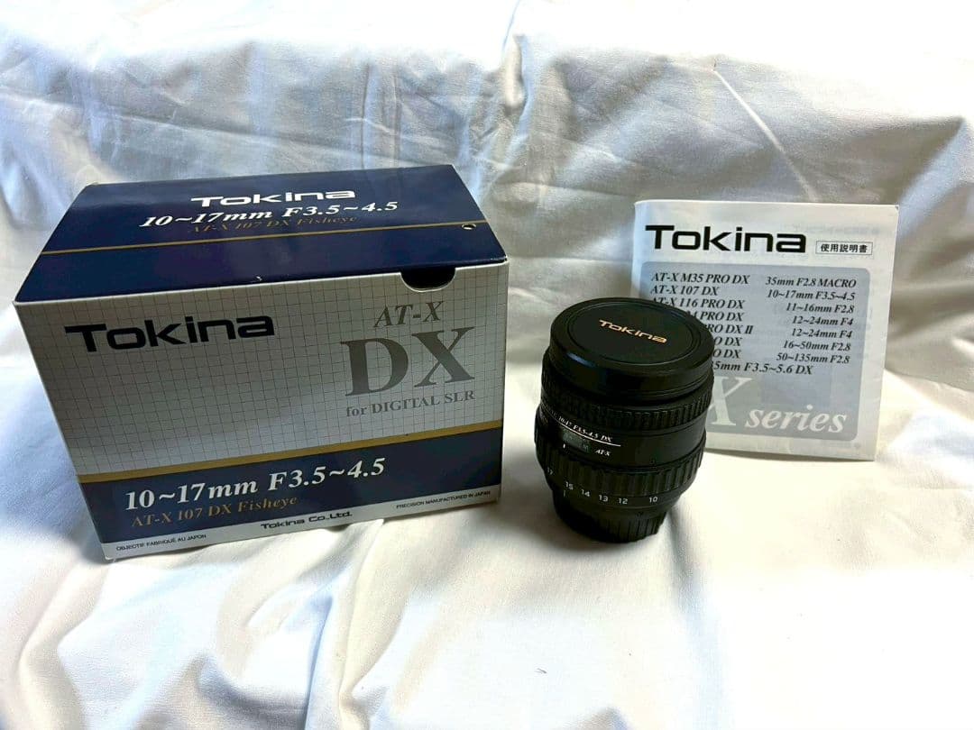 レンズ(ズーム) Tokina AT-X107DX Fisheye10-17mm F3.5-4.5