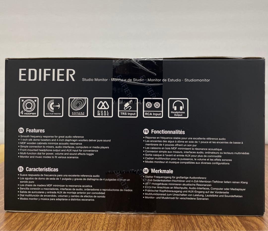 12022 Edifier MR4　モニタースピーカー　スタジオ