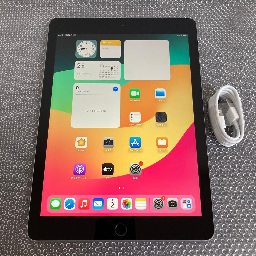 2759 美品☆電池最良好☆iPad6 第6世代 128GB WIFIモデル☆
