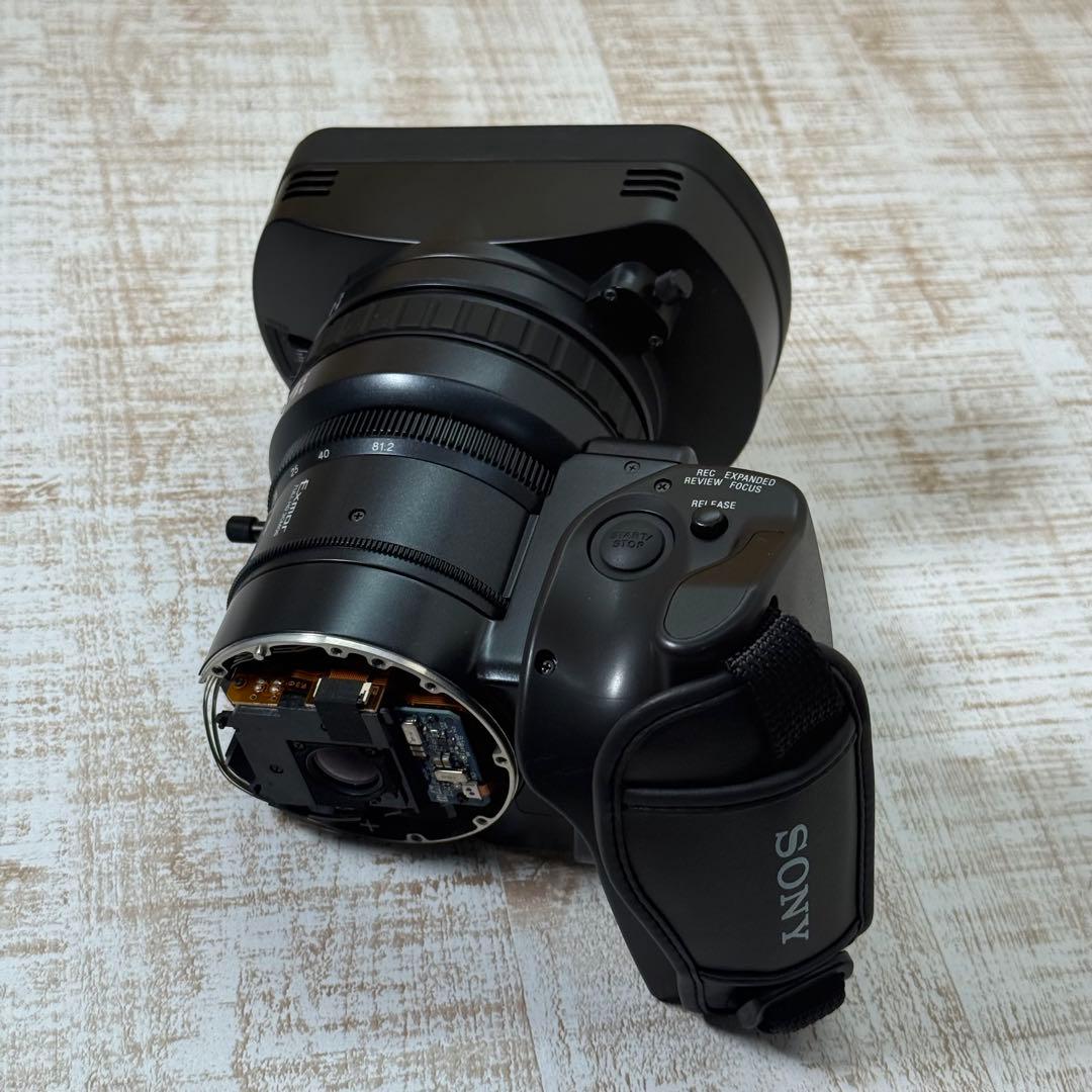 Sony PMW-200 レンズ部分　ソニー　ジャンク　ビデオカメラ