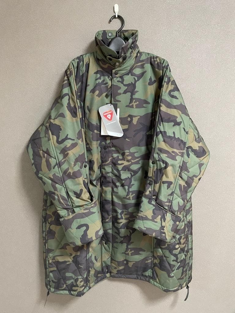 新品 WILD THINGS × JUN MIKAMI 迷彩 パデッド コート
