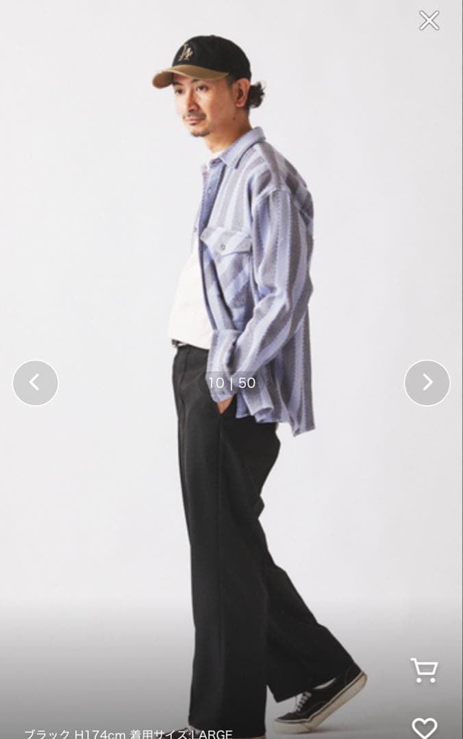 Dickies / ジャーナル 別注 ピンタック ワイドスラックス