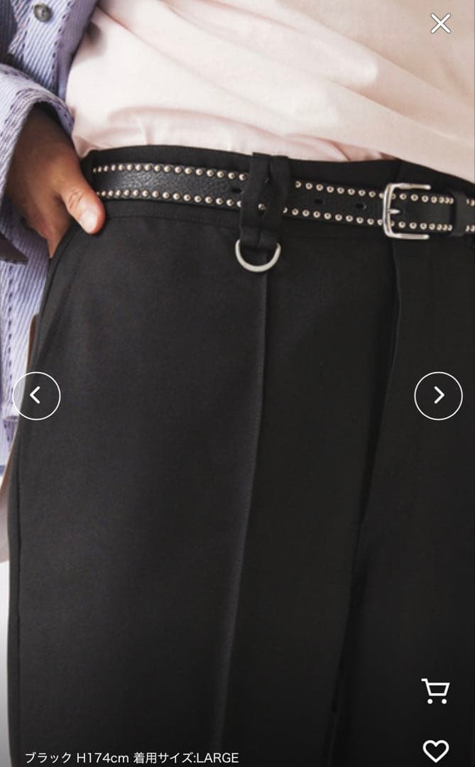 Dickies / ジャーナル 別注 ピンタック ワイドスラックス