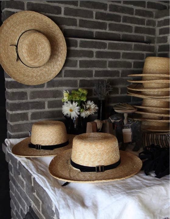 マキマロ　maquimalo 麦わら帽子 57センチ