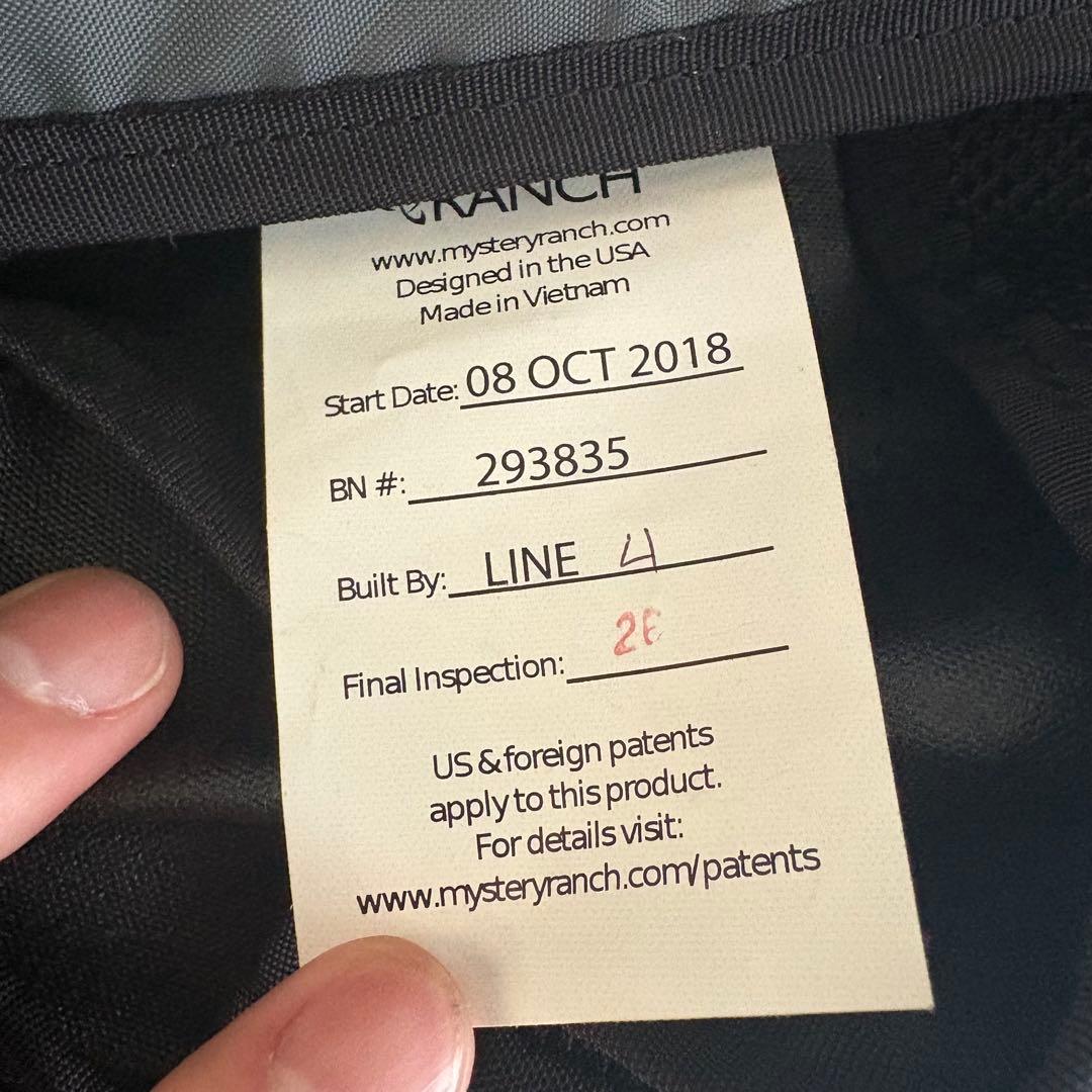 美品 ミステリーランチ MYSTERY RANCH アーバンアサルト