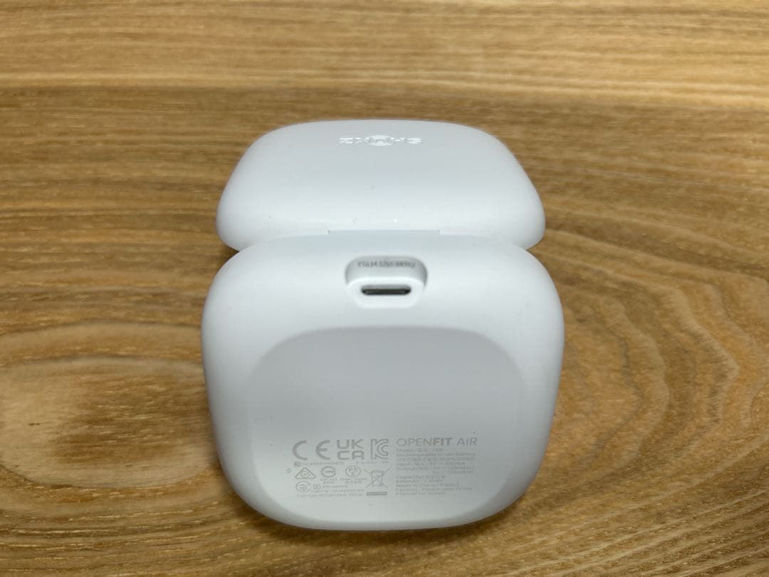 【美品】Shokz OPENFIT AIR ホワイト（保証書付）