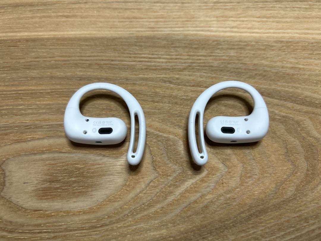 【美品】Shokz OPENFIT AIR ホワイト（保証書付）