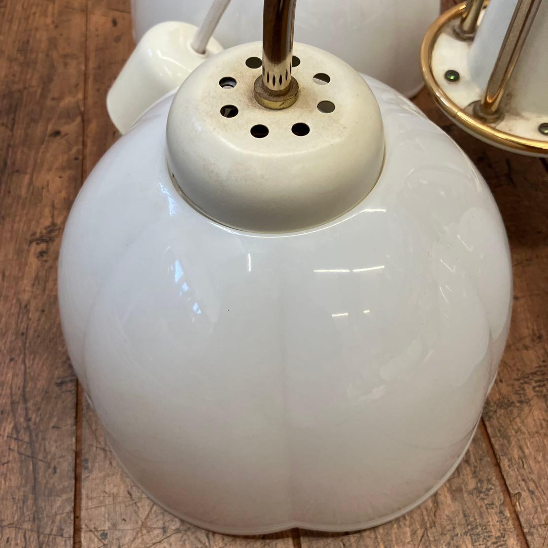 ① 丸善電機 ラッキー 花モチーフ 4灯シャンデリア 白熱灯器具 テーブルライト