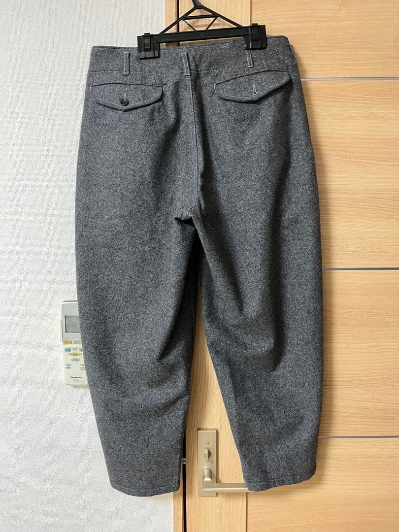 COMME des GARÇONS SHIRT グレーテーパドパンツXS