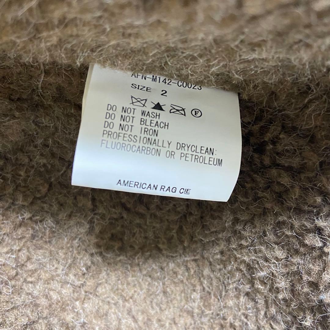 アメリカンラグシー モッズコート2way ファー付き ネイビー M