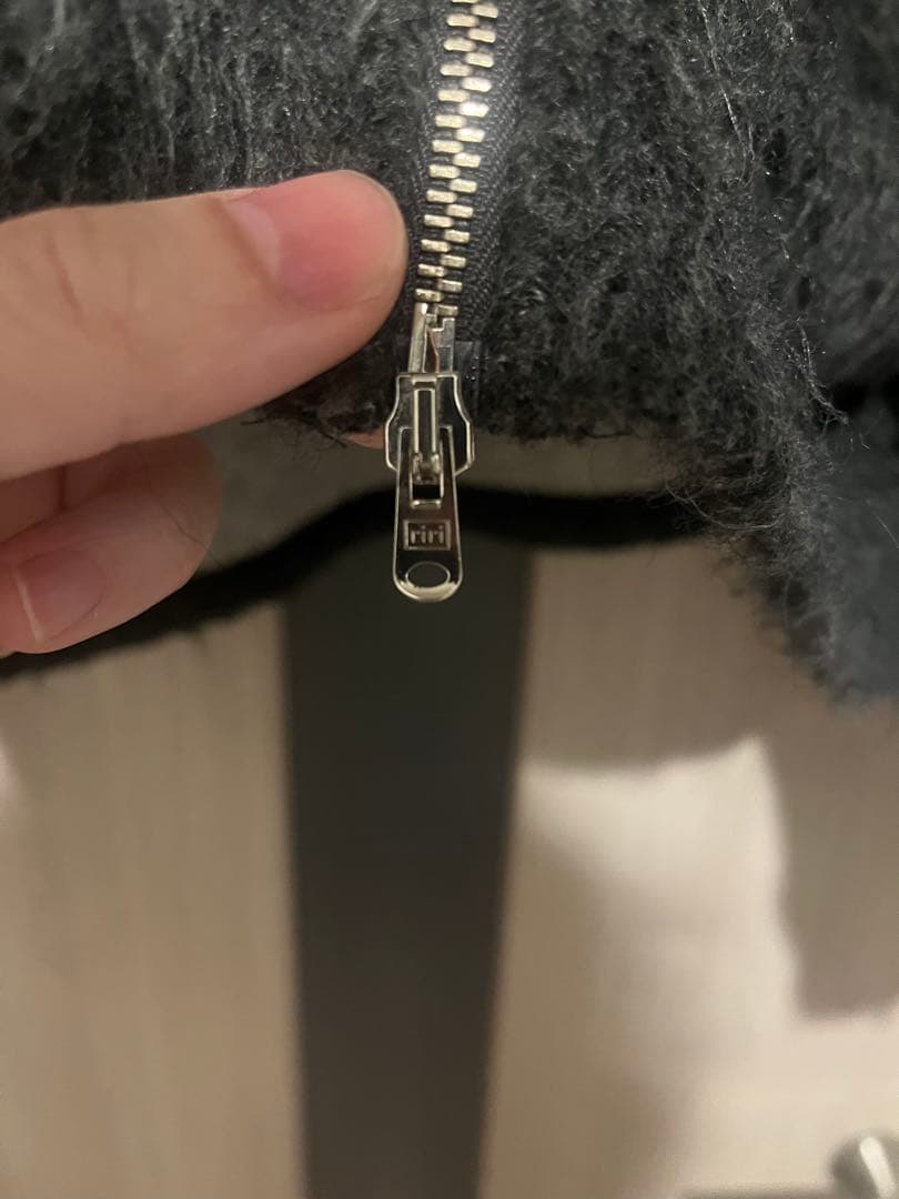 トップス Our Legacy SHRUNKEN FULLZIP POLO 46