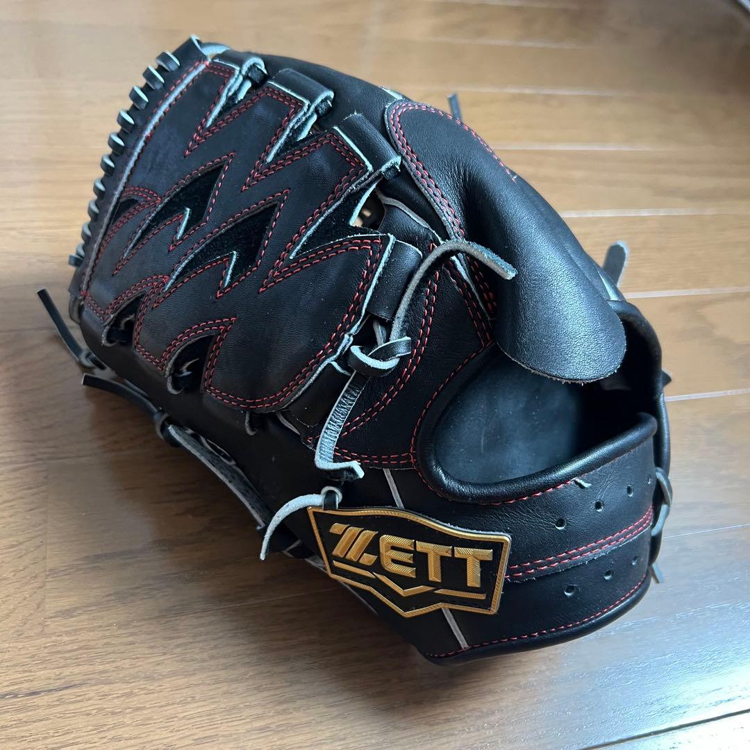 ア*テ様 【美品】ZETT ネオステイタスVL 左用 軟式グローブ 軟式グラブ