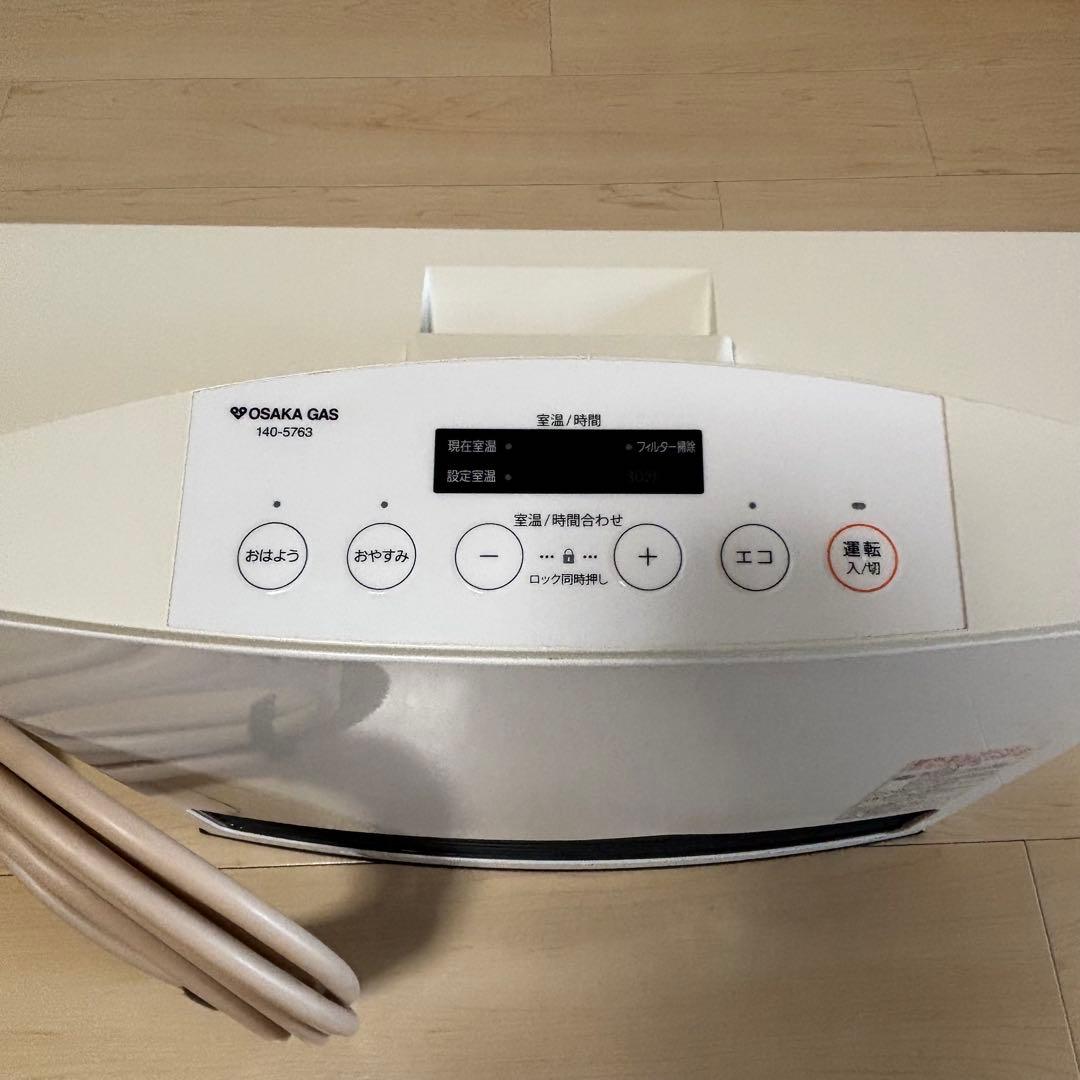 【美品ホワイト】ノーリツ　GFH-4003S-W5 ガスファンヒーター