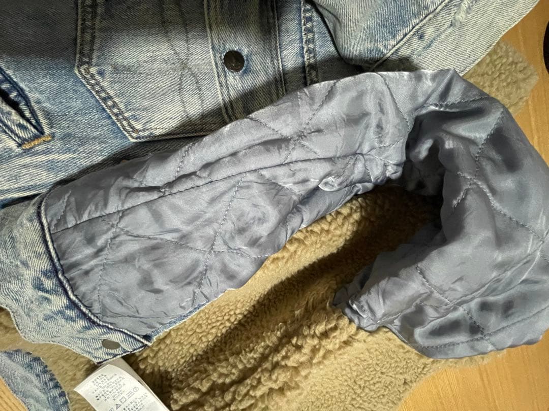 Double RLボア ダブルアールエル RRL デニム ジージャン フリース