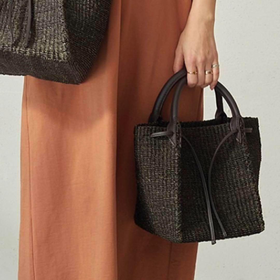 定価2.4万★OUTERSUNSET★アウターサンセット★かごバッグ★ブラウン