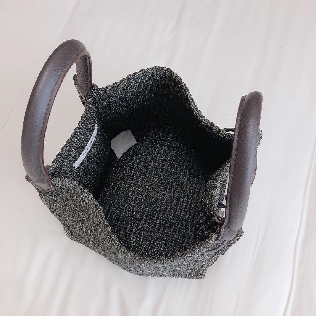 定価2.4万★OUTERSUNSET★アウターサンセット★かごバッグ★ブラウン