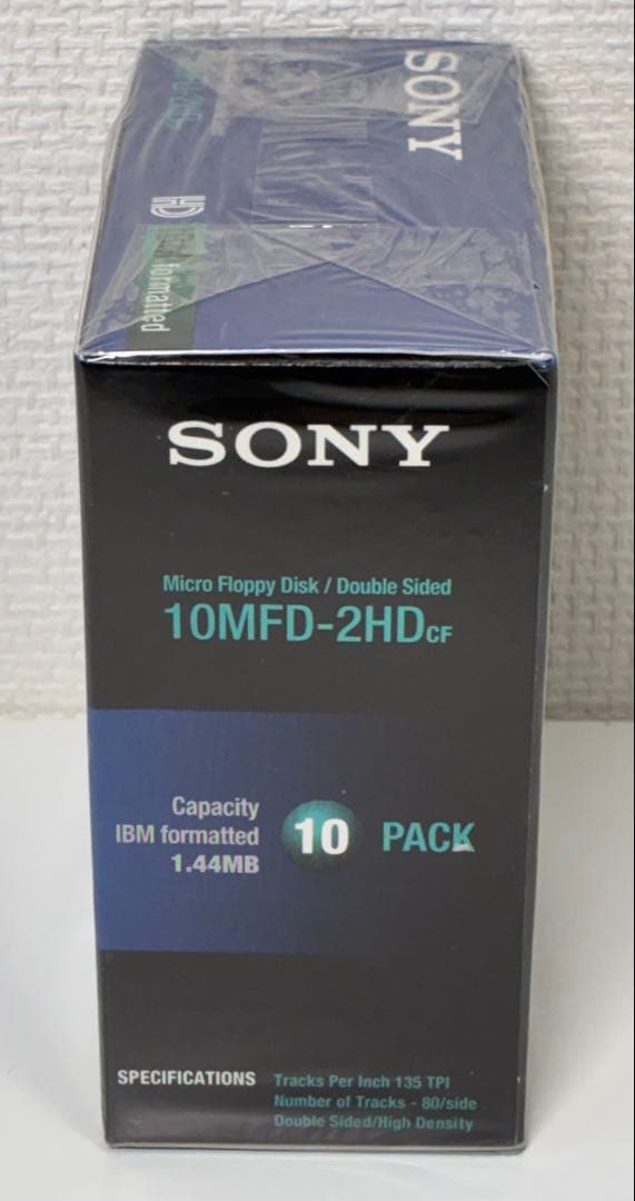 未開封 SONY フロッピーディスク 10枚入り 5箱 10MFD-2HD