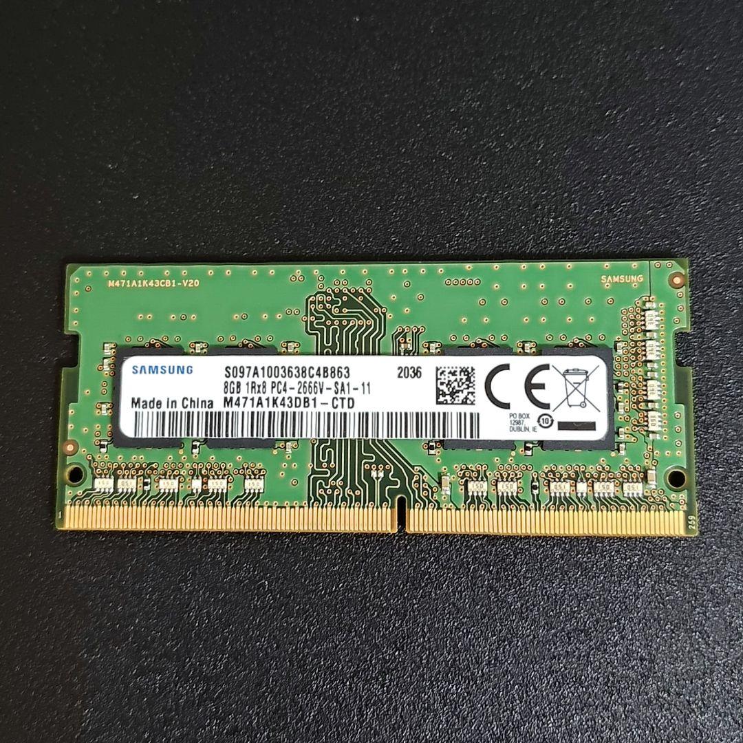 DDR4-2666 16GB NVMeSSD 256GB セット