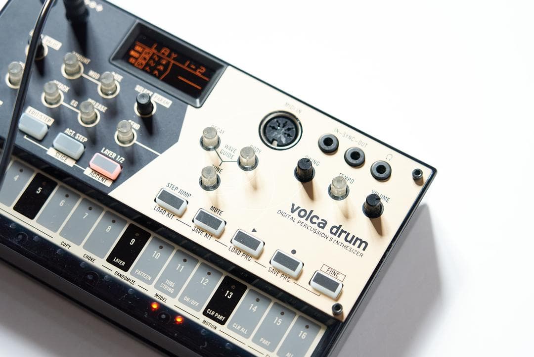 KORG volca drum デジタル・パーカッション・アダプター付